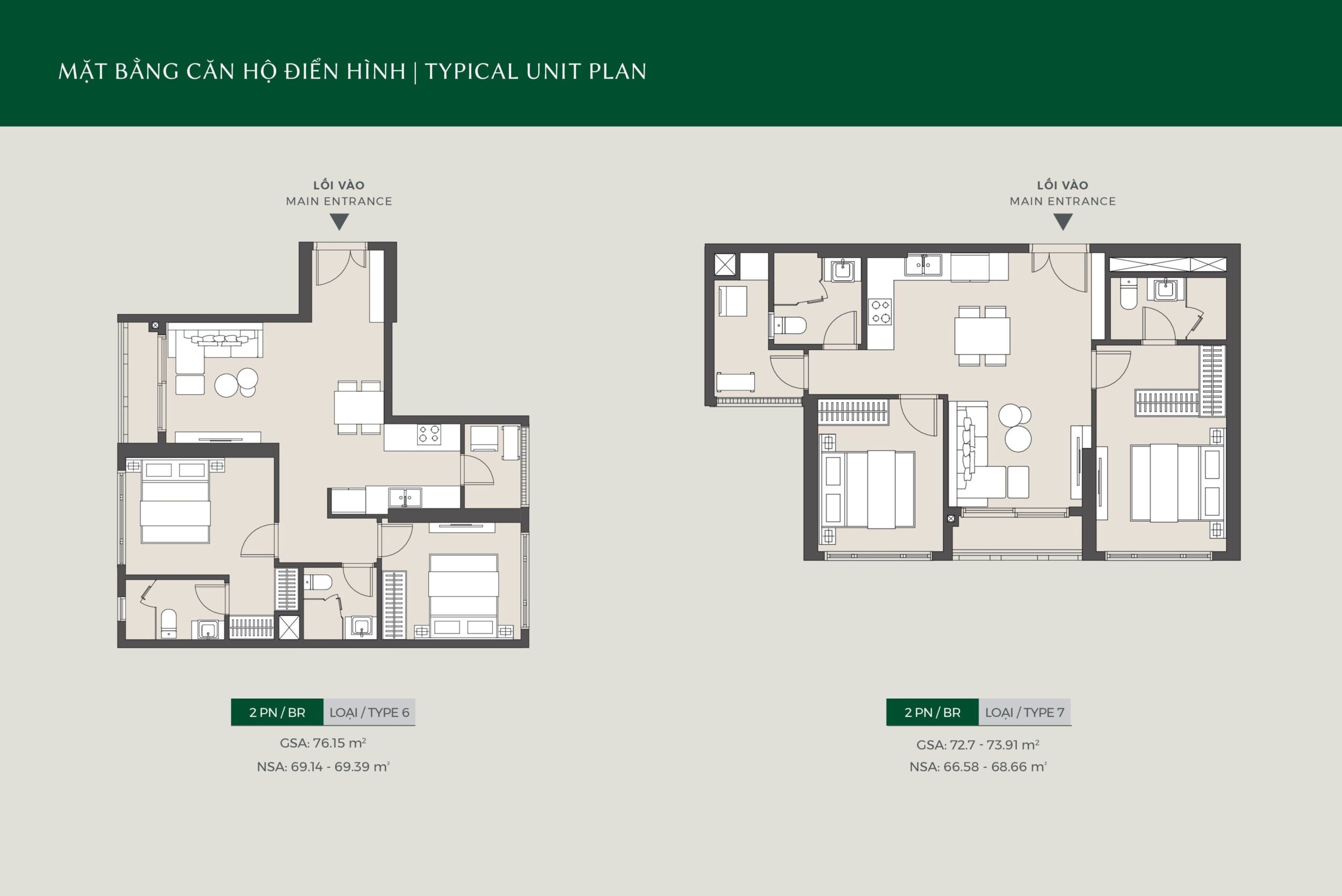 Layout Mặt Bằng Chi Tiết Căn Hộ 2 Phòng Ngủ Lumiere Boulevard Bán Và Cho Thuê Căn Hộ 2pn Lumiere Boulevard Masterise Homes Quận 9 Scaled