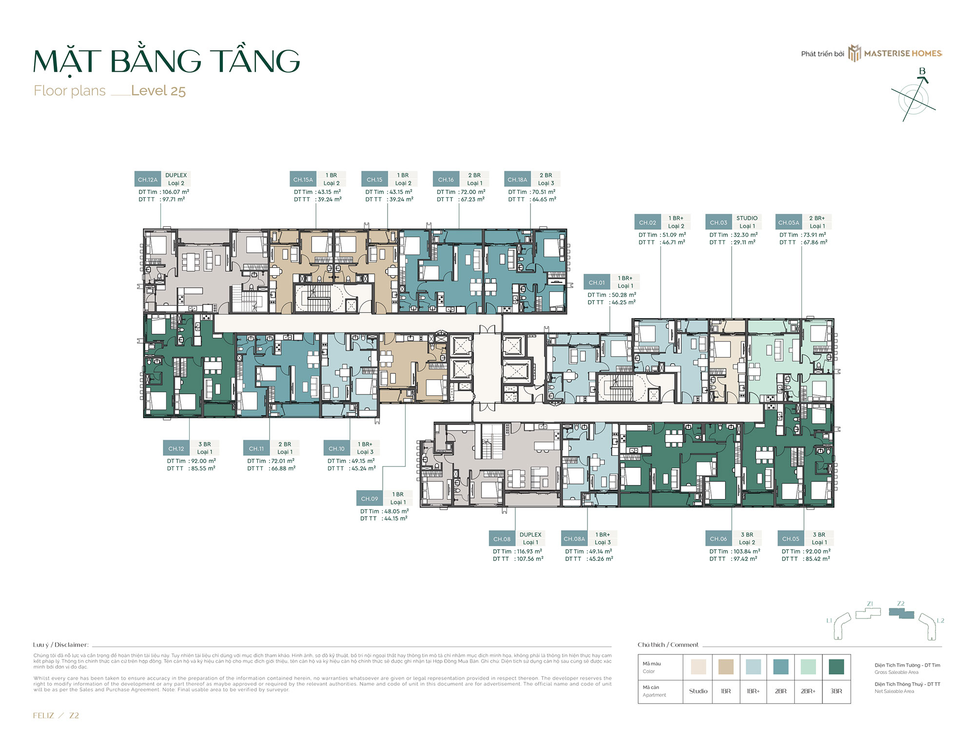 Mat Bang Tang 25 Toa Feliz Lumiere Springbay