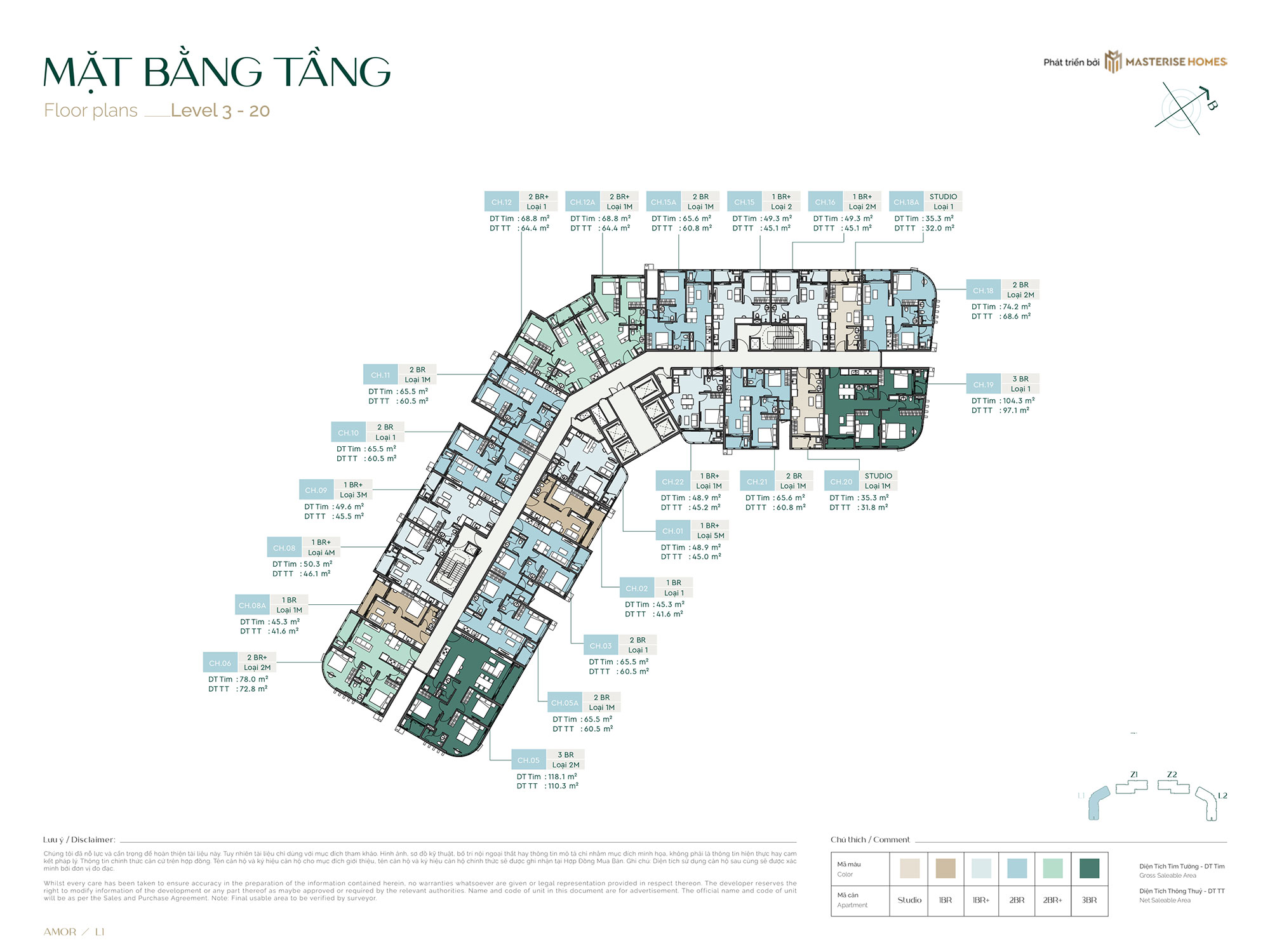Mat Bang Tang 3 20 Toa Amor Lumiere Springbay