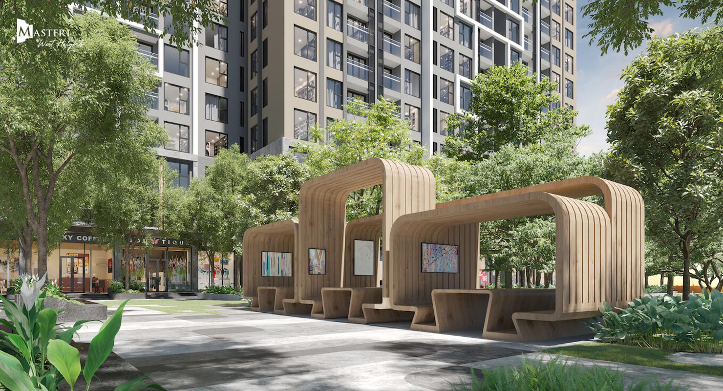 Masteri West Heights_Outside Working Spaces