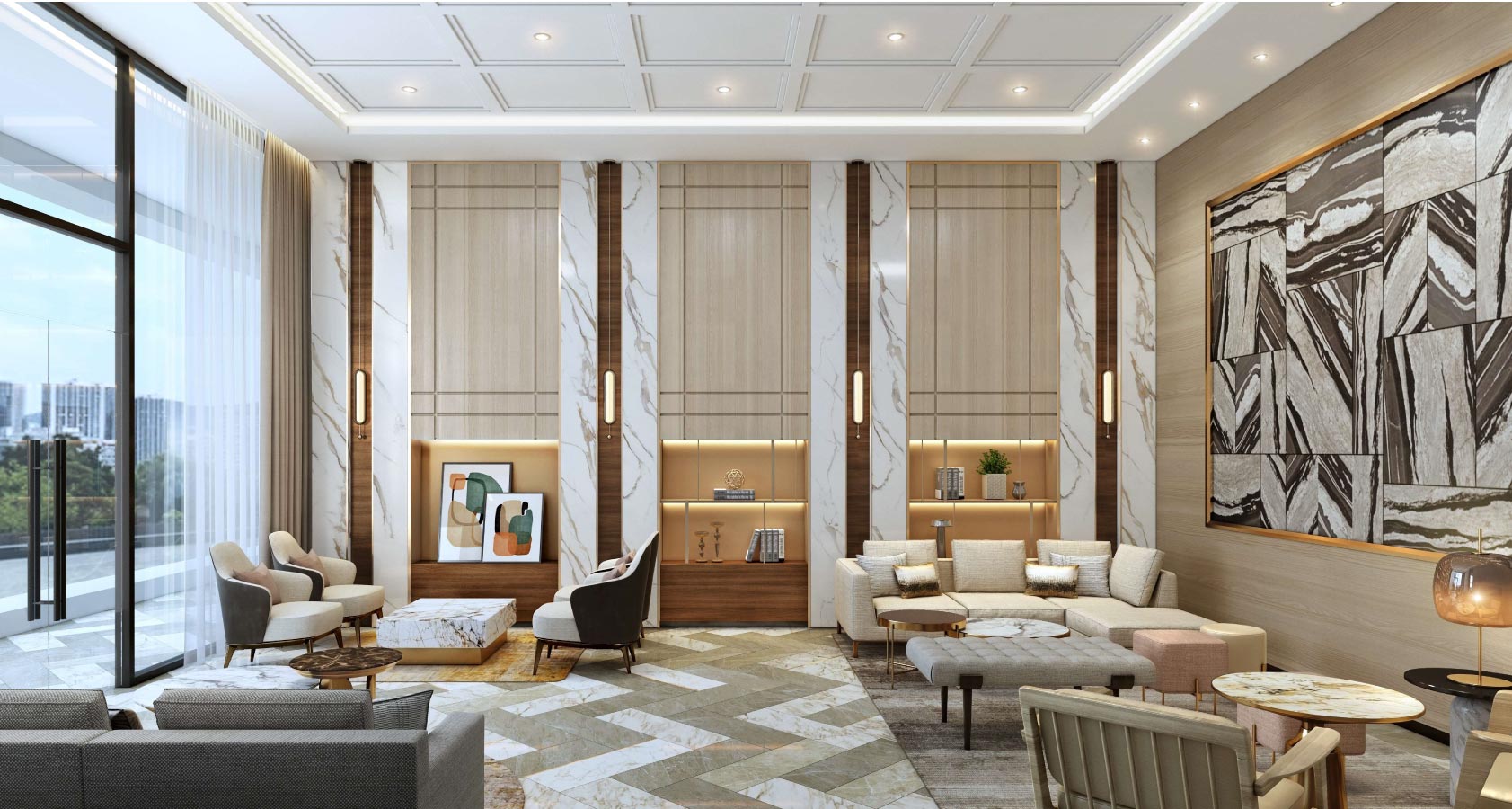 Masteri West Heights_Sanh Lounge