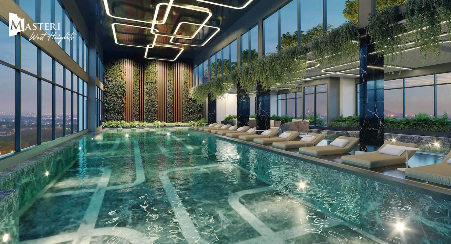 Masteri West Heights_Sky Pool