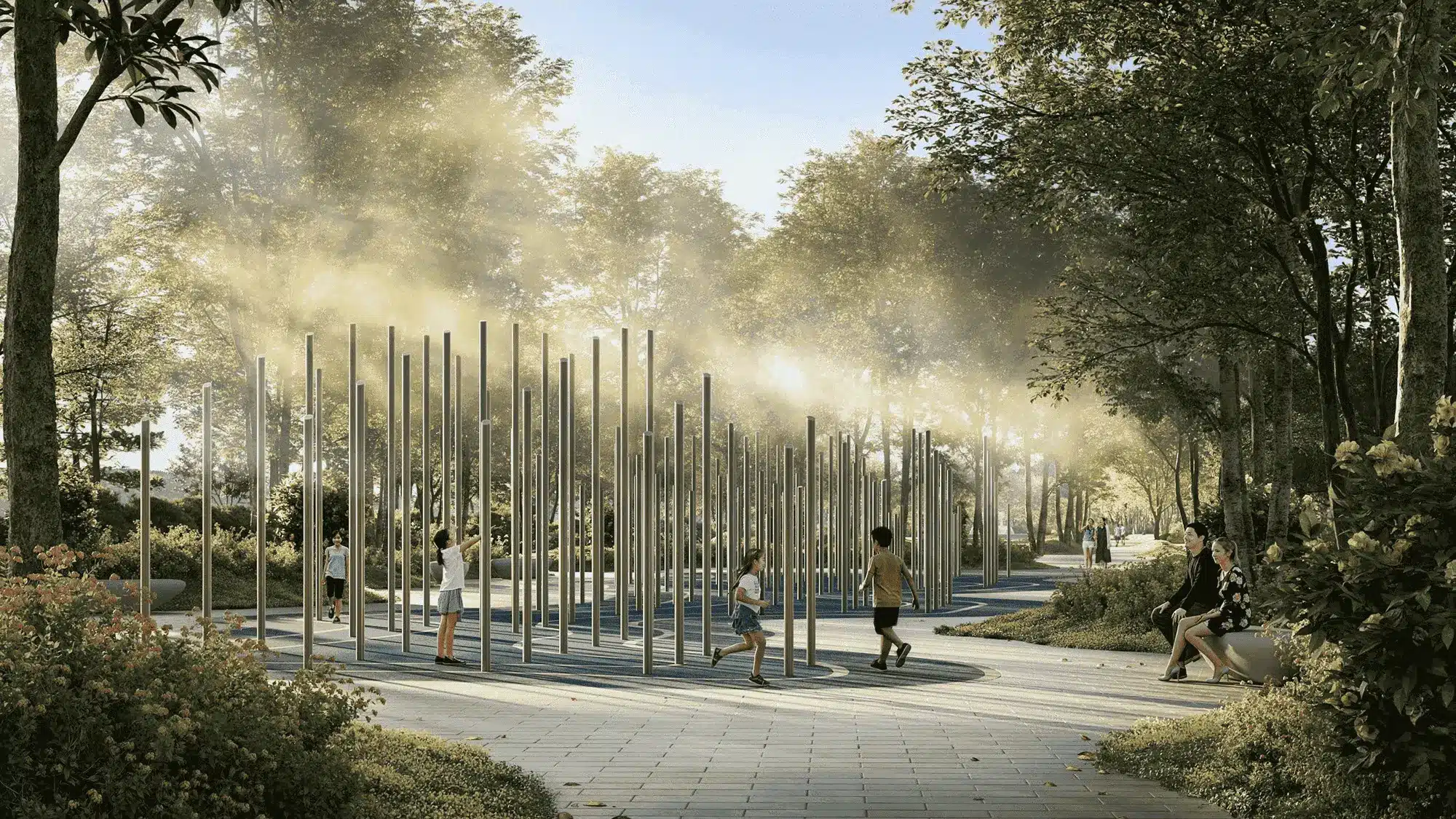 Rung Cot Nghe Thuat Tuong Tac Khong Gian Trai Nghiem Doc Dao Voi Am Thanh Va Anh Sang Kich Thich Giac Quan Tre Em