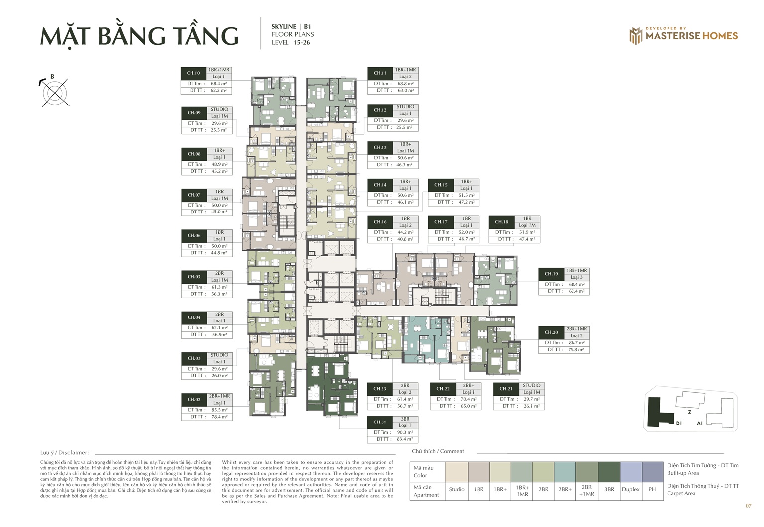 Mat Bang Du An Lumiere Prime Hills