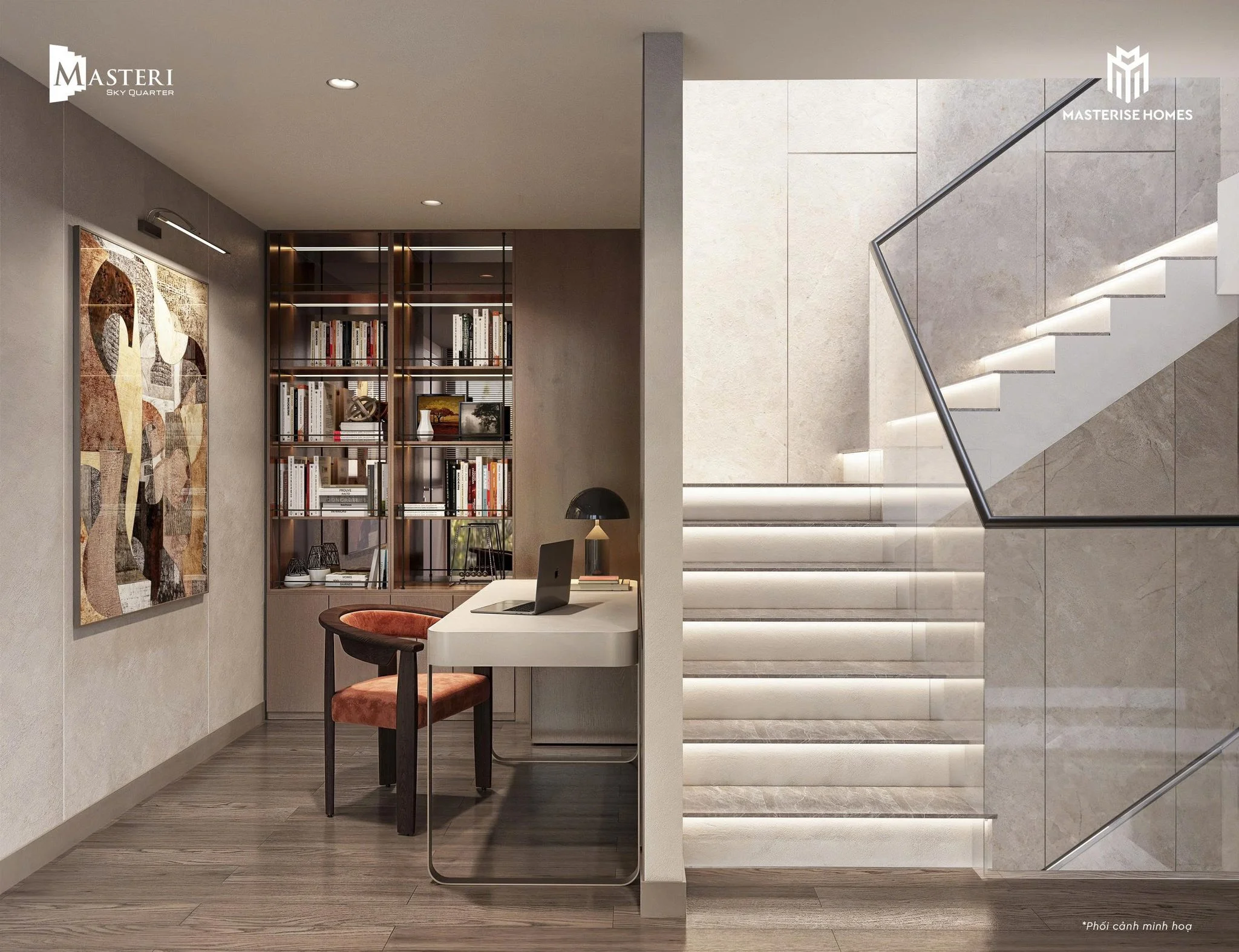 Thiet Ke Cau Thang Masteri Sky Quarter