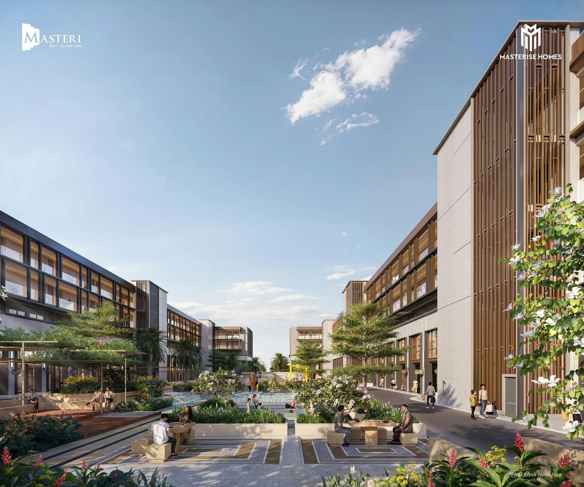 Tien Ich Khu Vui Choi Masteri Sky Quarter
